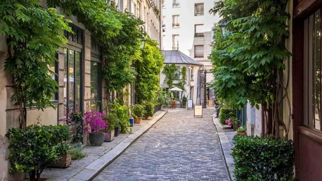 Quartier parisien, illustration de la formation Pilates Matwork 2
